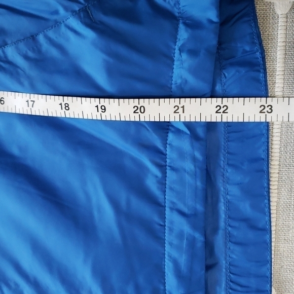 MARMOT Vibrant Blue Windbreaker Full Zip Sleeveless Vest Size SP - Picture 15 of 16